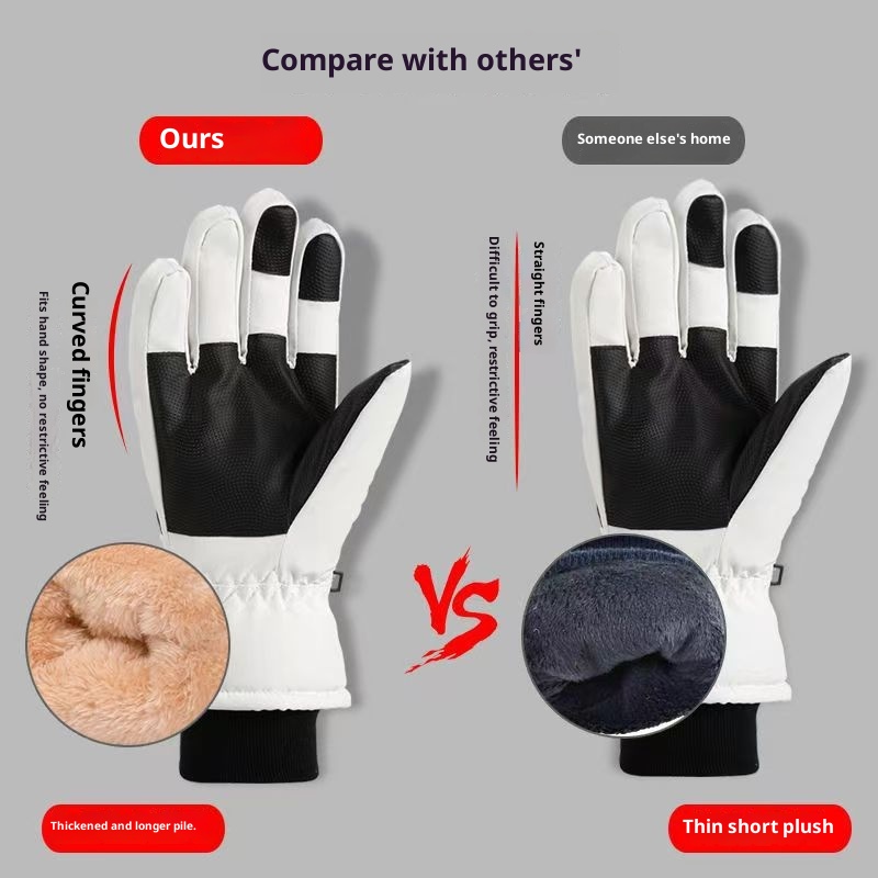 001 Ski Y8 Herfst Winter Koppel Mannen Vrouwen Rijden Warm Fleece Gevoerd Verdikt Touchscreen Sport Koudebestendig Dik Katoen_voghion.com