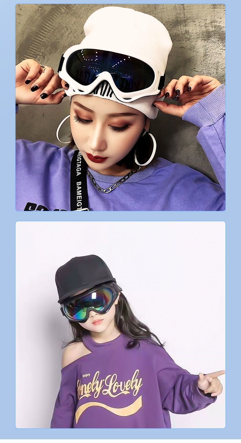 001 Outdoor Windproof Ski Winter Cycling Sports Sunglasses For Women, Stylish Anti-Glare UV Protection Goggles_voghion.com