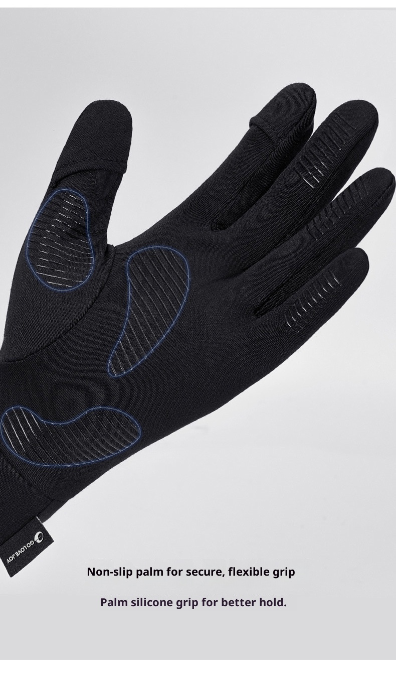 ActiveGo Winter-Skihandschuhe für Damen und Herren, Outdoor-Reithandschuhe, Touchscreen-kompatibel, rutschfest, winddicht, kältebeständig, fleecegefüttert, warm_voghion.com