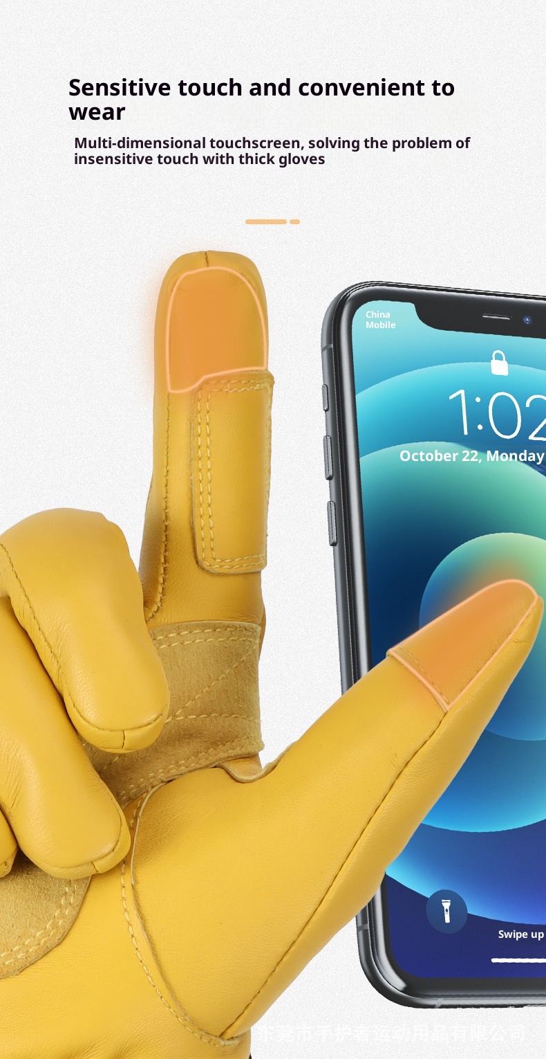 ActiveGo Winter-Outdoor-Sportarten Skifahren Radfahren Fleecegefüttert Verdickt Kältebeständig Winddicht Touchscreen Warme Handschuhe_voghion.com