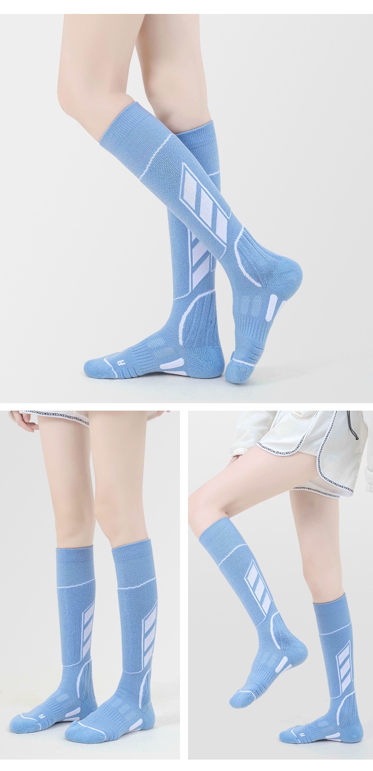 ActiveGo ActiveGo Sport's House Women's Winter Long Thickened Terry Climbing Merino Wool Ski Socks_voghion.com