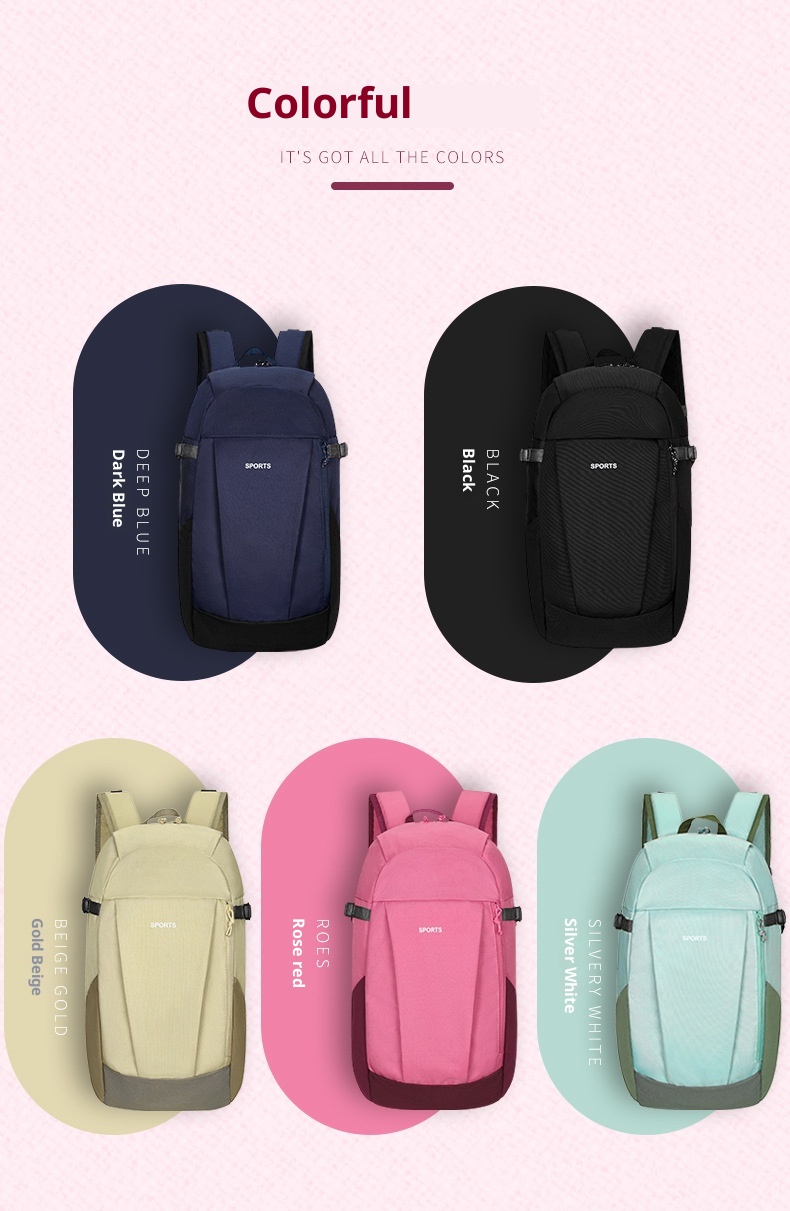 001 Cross-border Outdoor Sports Mountaineering Hiking Men's Casual Travel 20L Small Backpack Ultra-light Waterproof Bag_voghion.com