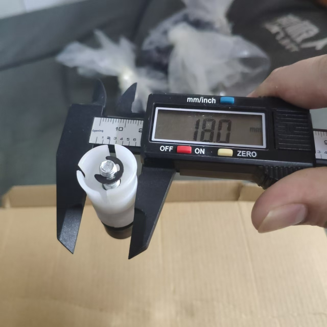 001 Trekking Pole Accessories Head Shock Absorption System Outdoor Hiking Black White With Yellow And Blue Expansion Series_voghion.com