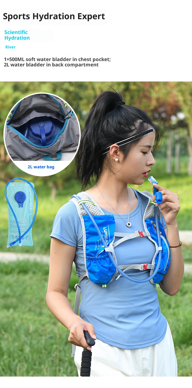 001 Hydration Cross-Border Water Multi-Functional Running Backpack Reflective Sports Cycling Bag_voghion.com