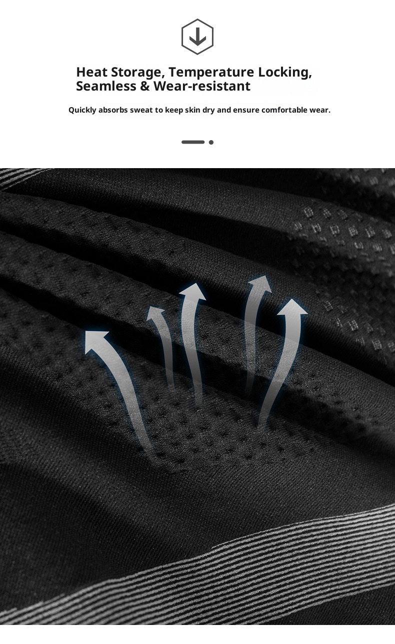 001 Autunno Inverno Sci Asciugatura Rapida Genitore-Bambino Set Uomo Donna Strato Base Abbigliamento Aderente a Compressione Ciclismo Sport All'Aria Aperta_voghion.com