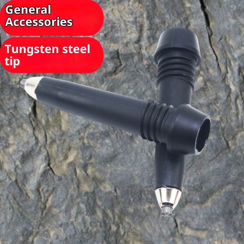 001 Hiking Stick Accessories Trekking Climbing Outdoor Camping Wear-resistant Tungsten Steel Pole Tip_voghion.com