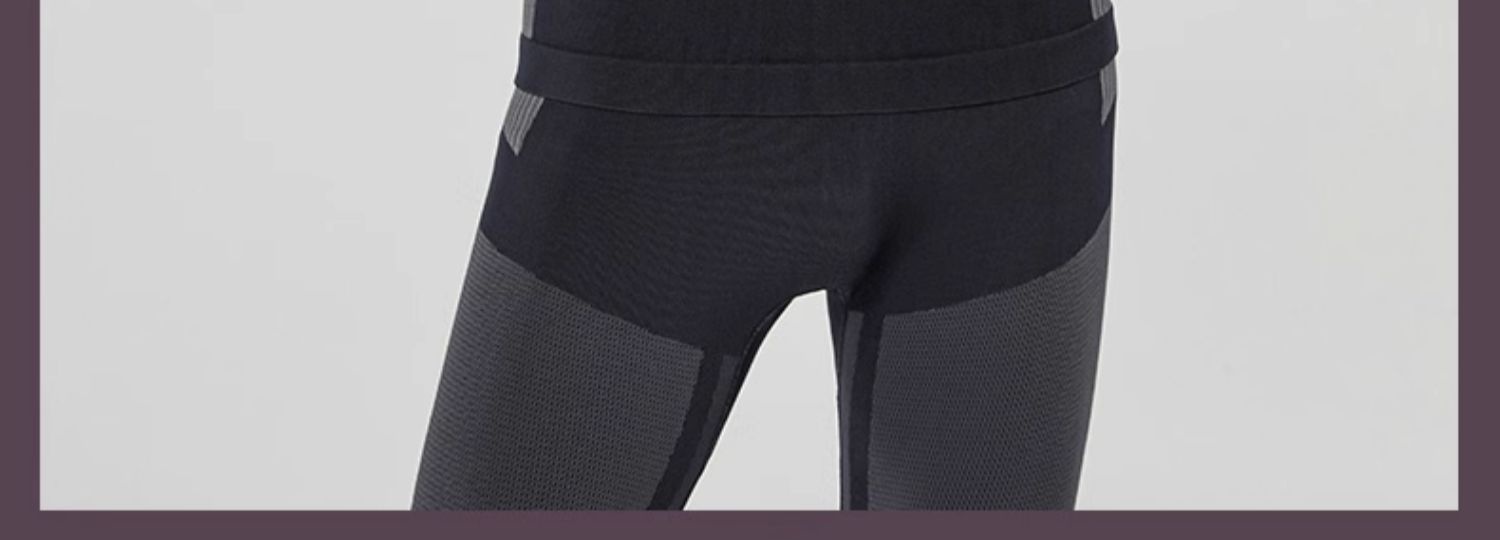 001 Kufeng Quick-Dry Thmal Compression Lay Pantaloni da sci professionali per uomo e donna, traspiranti all'aperto_voghion.com