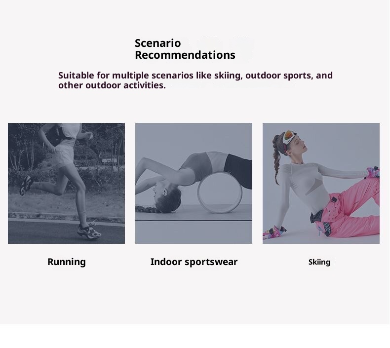 001 Set di abbigliamento da corsa a compressione traspirante e traspirante, abbigliamento da sci, intimo ad asciugatura rapida, intimo unisex_voghion.com