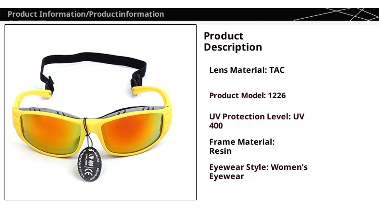 001 Kayak Patlamaya Dayanıklı Rüzgar Geçirmez Açık Hava Bisiklet Gözlüğü Motosiklet Spor Güneş Gözlüğü 1226_voghion.com
