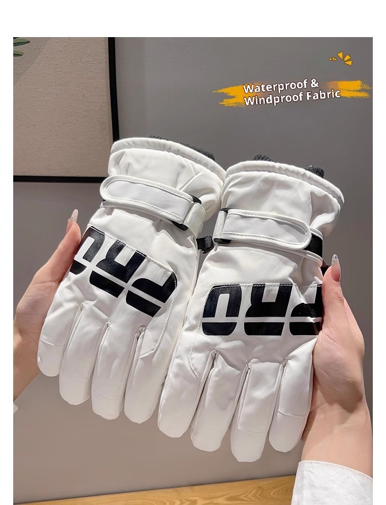 001 Sci per uomo e donna, invernale, resistente al freddo, impermeabile, per giocare sulla neve, rivestito in pile, bici elettrica ispessita_voghion.com