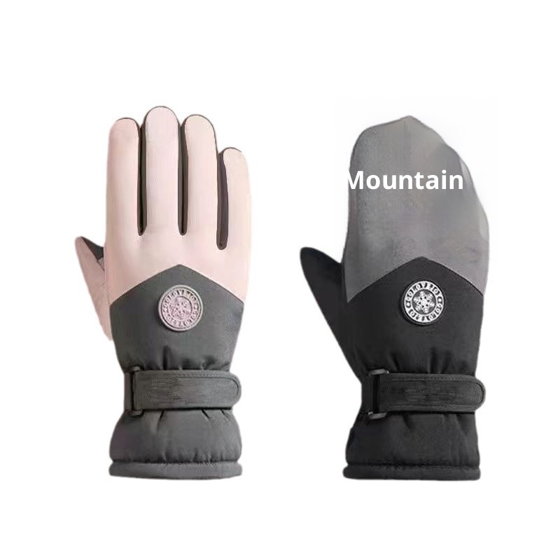 001 Winterski-Baumwoll-Skijacke für Damen und Herren, wasserdicht, dick gefüttert, warm, ideal zum Bergsteigen, Reiten, Spielen im Freien, Schneeschuhwandern und als Fünffinger-Skijacke für Erwachsene_voghion.com