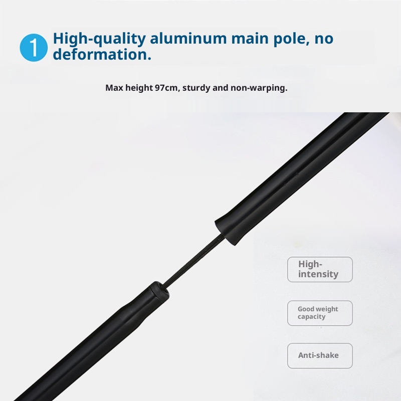 001 Bastone da passeggio pieghevole in lega di alluminio con luce per anziani, robusto bastone da passeggio a quattro angoli,_voghion.com