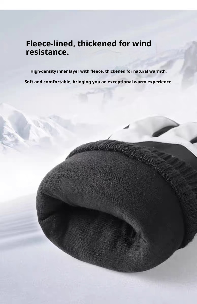 ActiveGo Outdoor Sports Winddicht Waterdicht Touchscreen Groothandel Winter Ski Handschoenen Elektrisch Motorrijden Warm_voghion.com