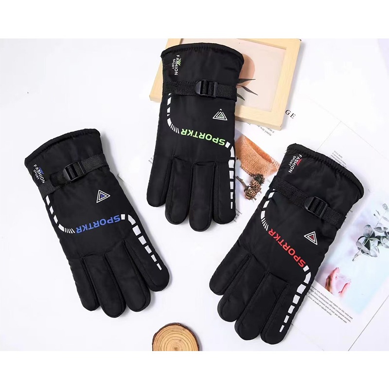 ActiveGo Winter Warm For Men, Fleece-Lined And Thickened, Outdoor Riding, Windproof, Waterproof, Cold-Proof, Skiing, Motorcycle,_voghion.com