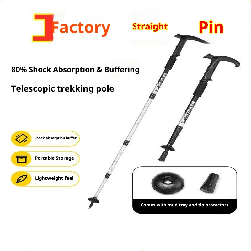 001 Pole Accessories Hiking Stick Protective Cover Anti-Slip Head Trekking Tourist Poles Dropshipping_voghion.com