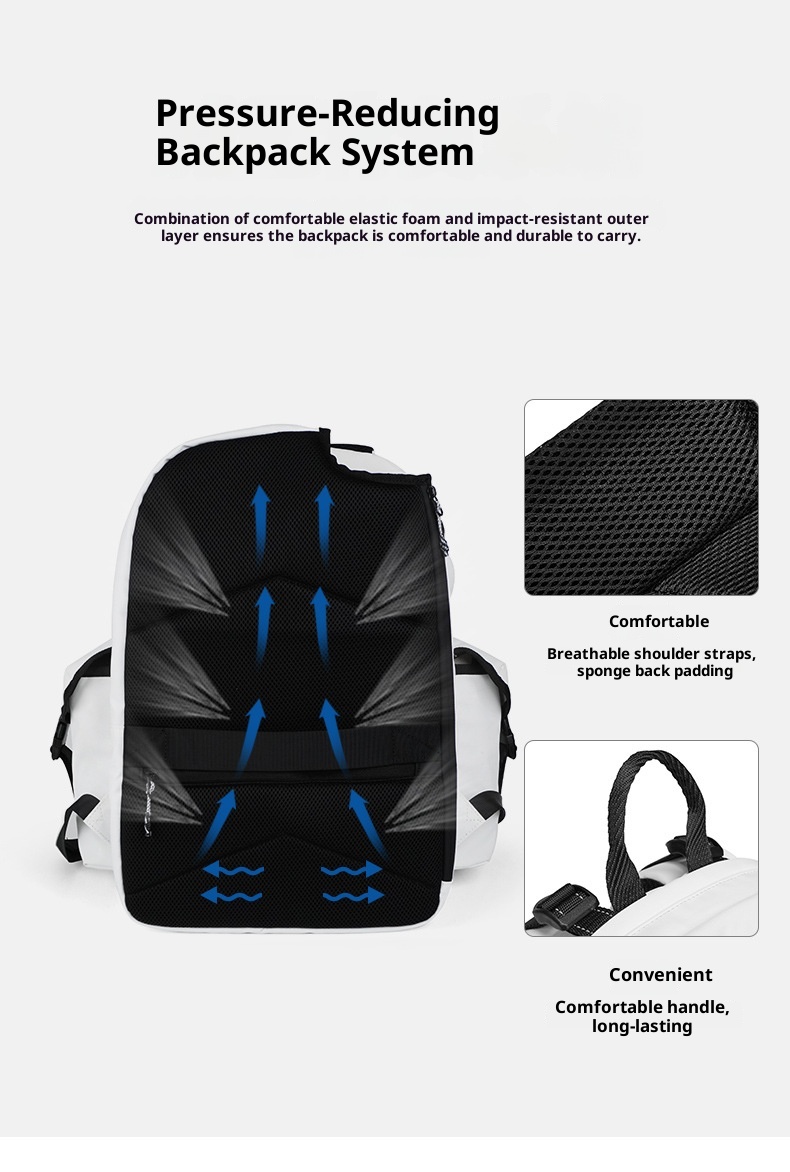 Sac à dos de randonnée et d'alpinisme JP Outdoor, grande capacité, léger, imperméable, pour le sport, l'escalade et les voyages._voghion.com