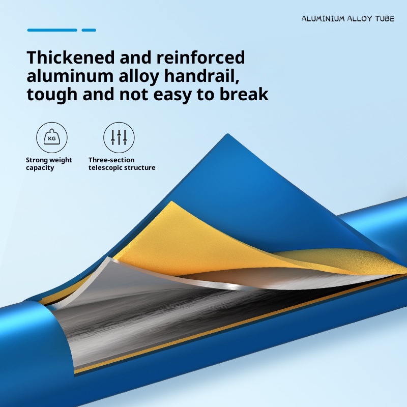 001 Bastón de trekking infantil ultraligero LACAL para exteriores, senderismo, escalada y viajes. Bastón telescópico especial._voghion.com