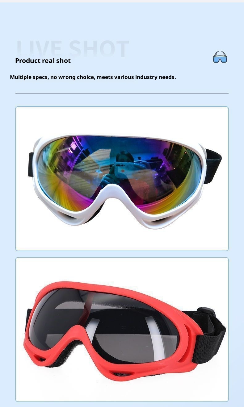 001 Outdoor-Sportbrille für Erwachsene, doppellagig, beschlagfrei, für Damen und Herren, Skibrille für Kurzsichtigkeit, Komplettset_voghion.com