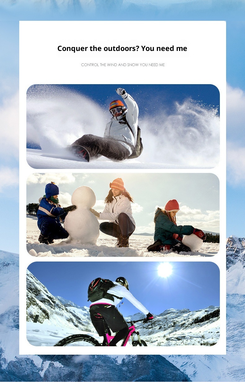 001 Ski voor mannen en vrouwen Winter Touchscreen Warm Fleece gevoerd Verdikt Fietsen Waterdicht Buitenrijden Antislip Katoen_voghion.com