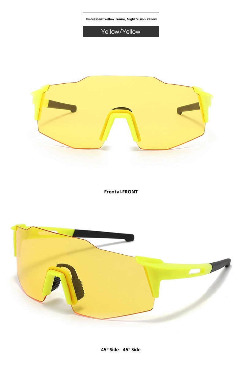 Gafas de sol vintage sin montura, con borde blanco, ideales para deportes al aire libre, ciclismo, esquí, montañismo y esquí. Resistentes al viento y a la arena. Para rostros redondos._voghion.com