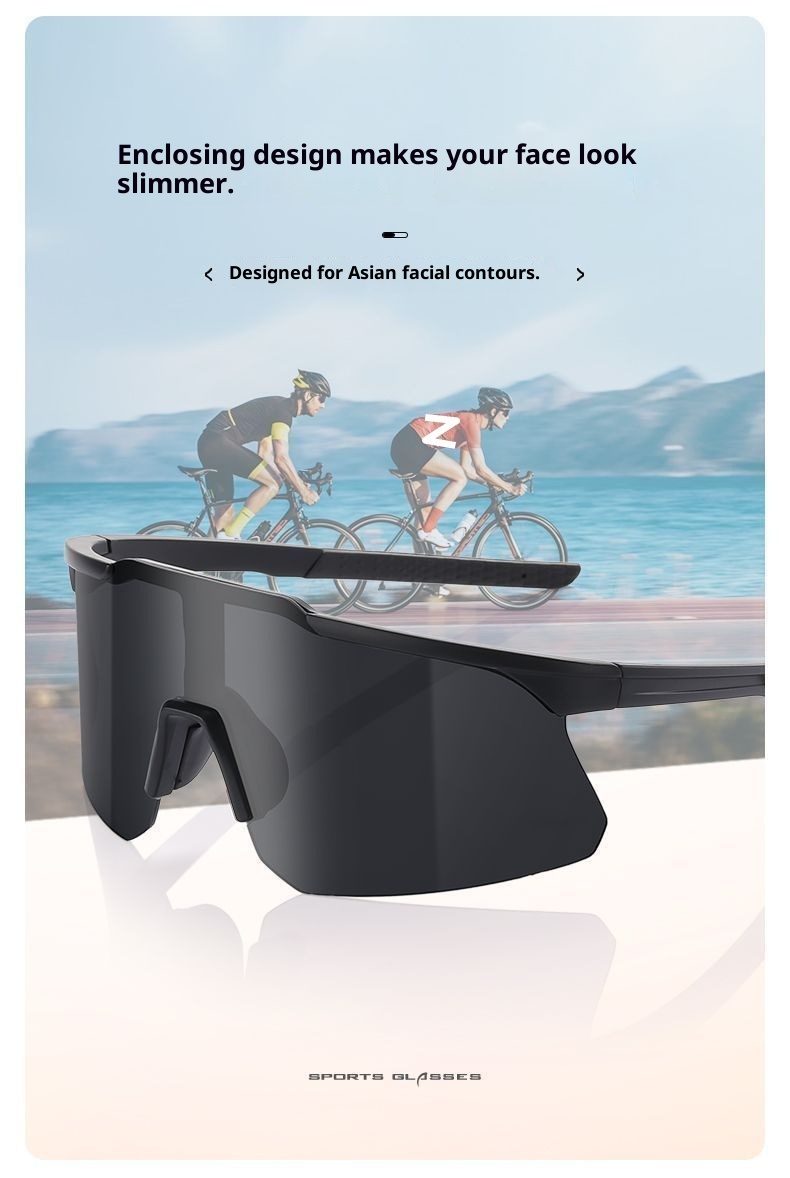 001 Große Outdoor-Sportbrille für Damen und Herren, Skifahren, Bergsteigen, winddicht, Sonnenschutz, Radfahren, Skibrille, Sonnenbrille_voghion.com