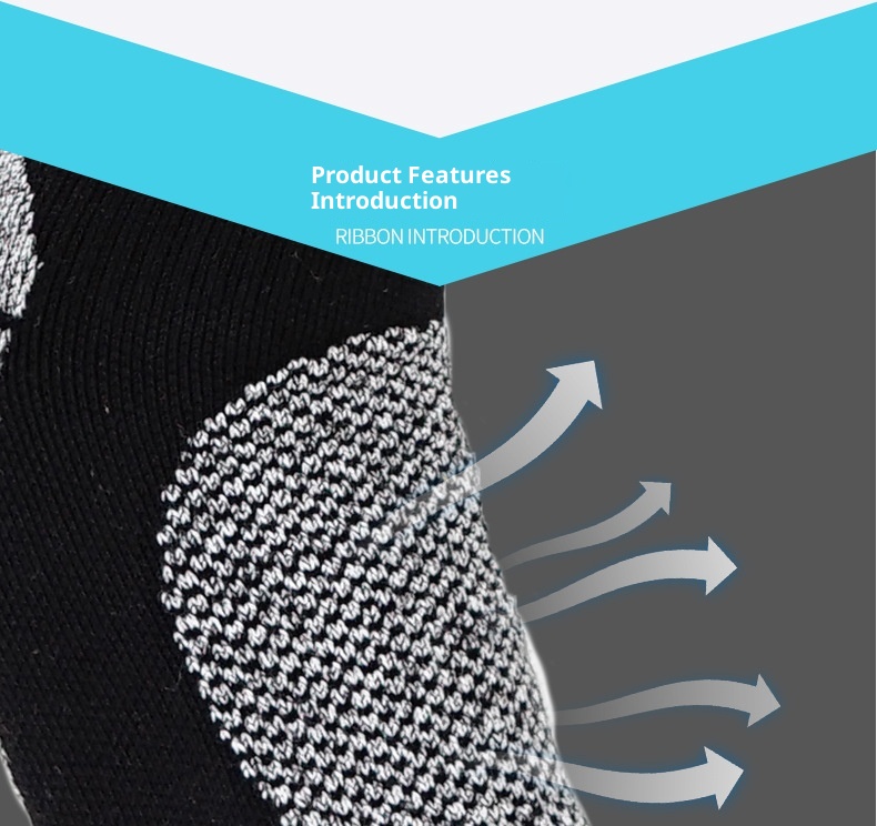 ActiveGo ActiveGo Autumn Winter Snow Thickened Terry Men And Women Hiking Anti-Slip Sweat-Absorbing Knee-High Long Tube Ski Socks_voghion.com