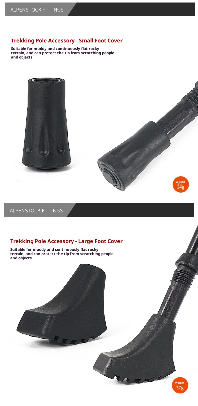 001 Accessori per bastoncini da trekking all'aperto Supporto protettivo per fango con fiocco di neve Vassoio per trascinamento neve Copripiedi all'ingrosso_voghion.com