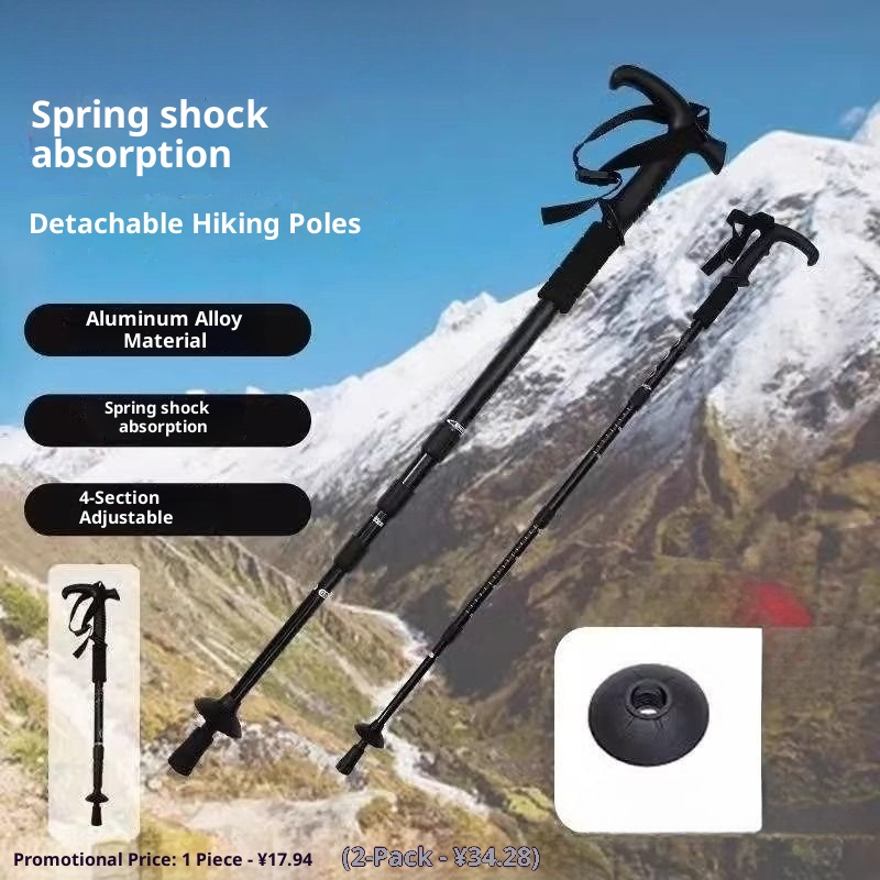 001 Trekking Professional Outdoor Faltkletterstock Carbon Teleskop Wanderstock Sonstiges Großhandel_voghion.com