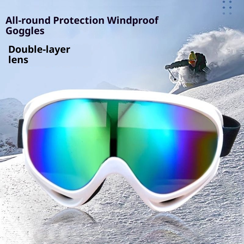 001 Outdoor Windproof Ski Winter Cycling Sports Sunglasses For Women, Stylish Anti-Glare UV Protection Goggles_voghion.com