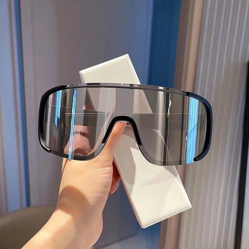 Gafas de ciclismo extragrandes para exteriores, ideales para montañismo, esquí y otras actividades al aire libre. Resistentes al viento, con protección UV y gafas de sol deportivas._voghion.com