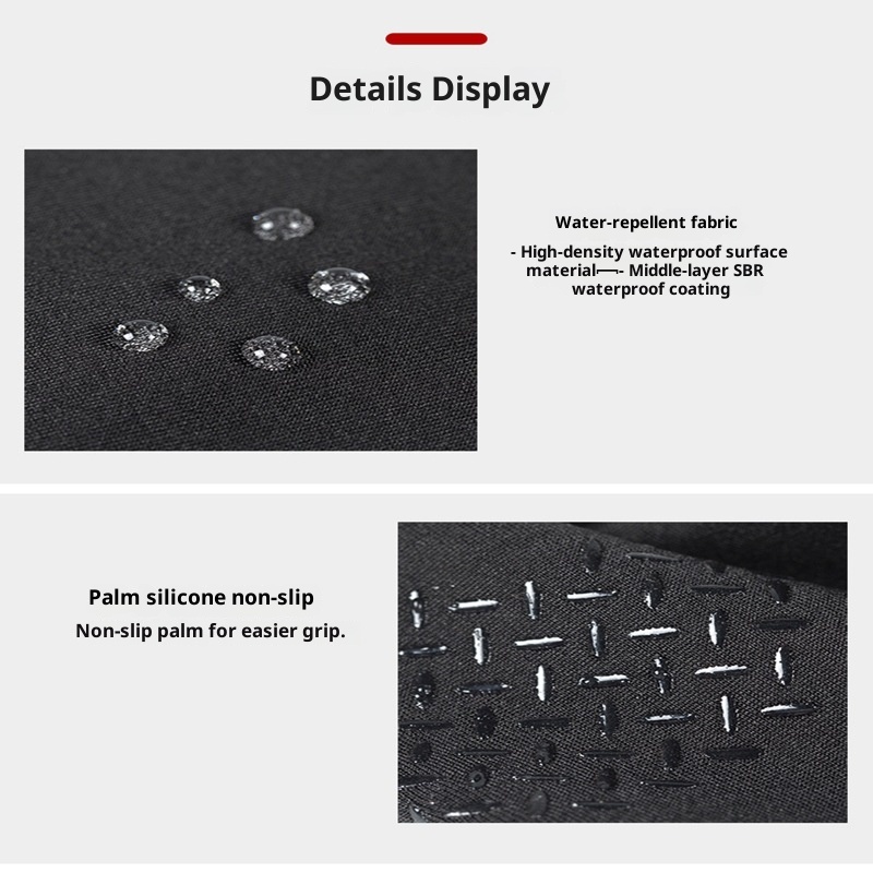 001 Winterwarme Handschuhe für Outdoor-Sportarten wie Skifahren, Laufen und Radfahren, mit Fleece gefüttert, dick, Touchscreen-geeignet, winddicht und wasserdicht_voghion.com