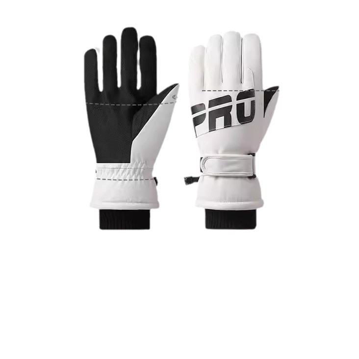 001 Sci per uomo e donna, invernale, resistente al freddo, impermeabile, per giocare sulla neve, rivestito in pile, bici elettrica ispessita_voghion.com