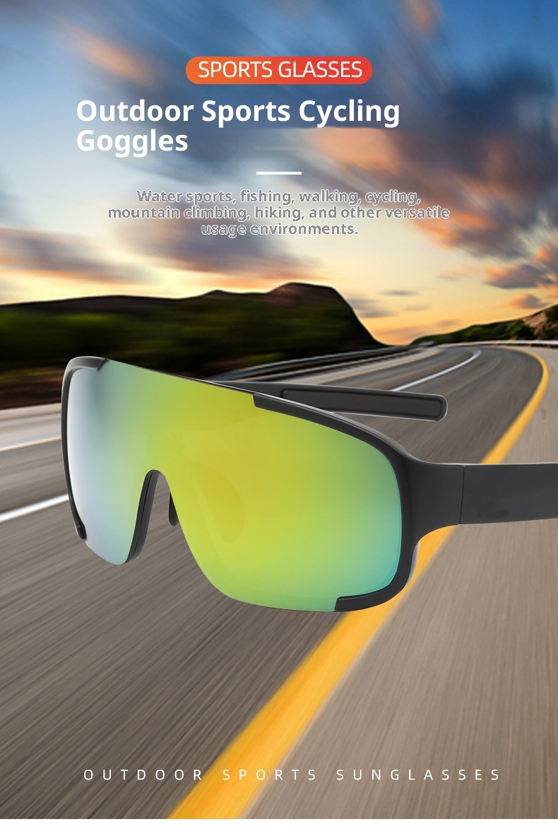 001 Cycling Glasses Outdoor Skiing Windproof Sandproof Mountaineering Running Bicycle Sports Photochromic Sunglasses_voghion.com