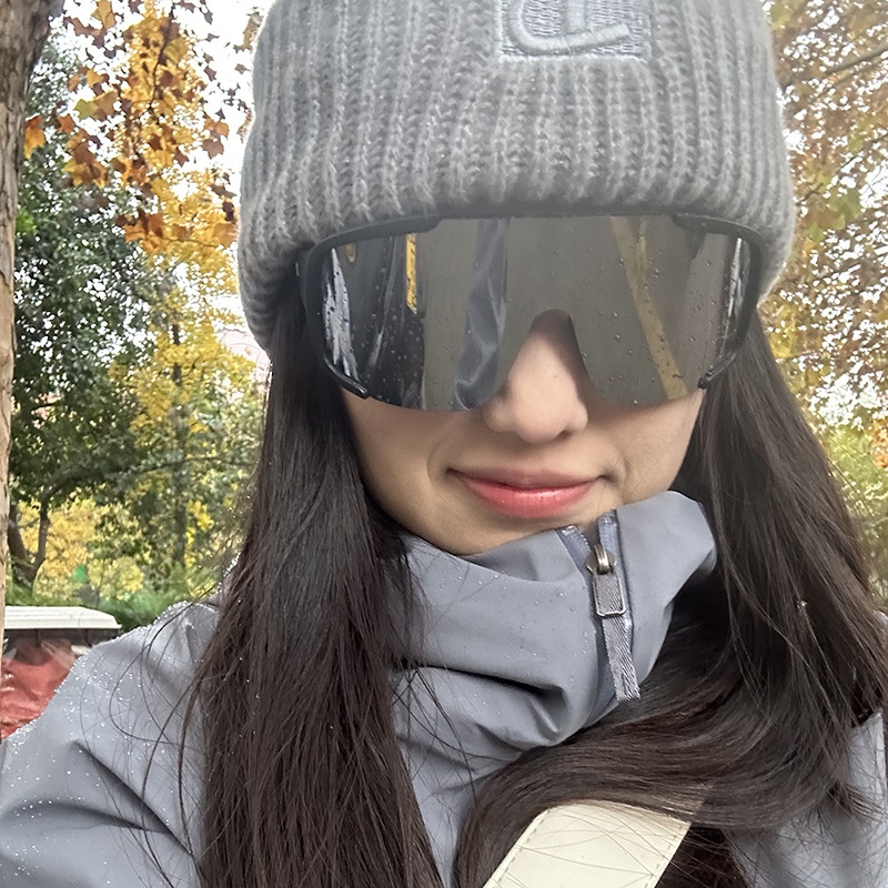 001 Cycling Glasses Outdoor Skiing Windproof Sandproof Mountaineering Running Bicycle Sports Photochromic Sunglasses_voghion.com