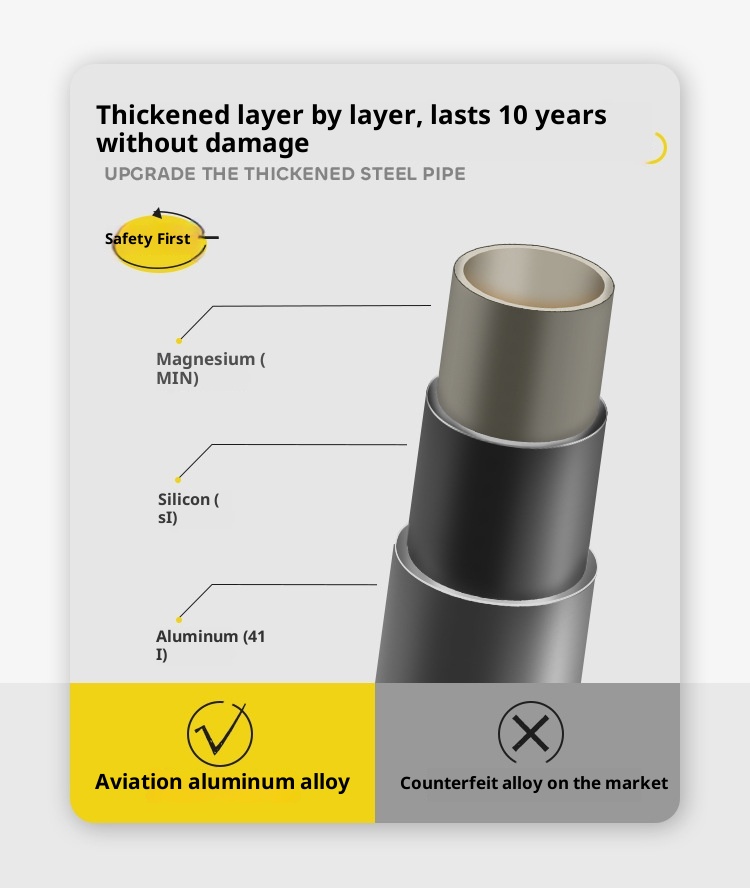 001 Children's Trekking Pole Three-Section Telescopic Foldable Walking Stick Aluminum Alloy Ultra-Light Portable Outdoor_voghion.com