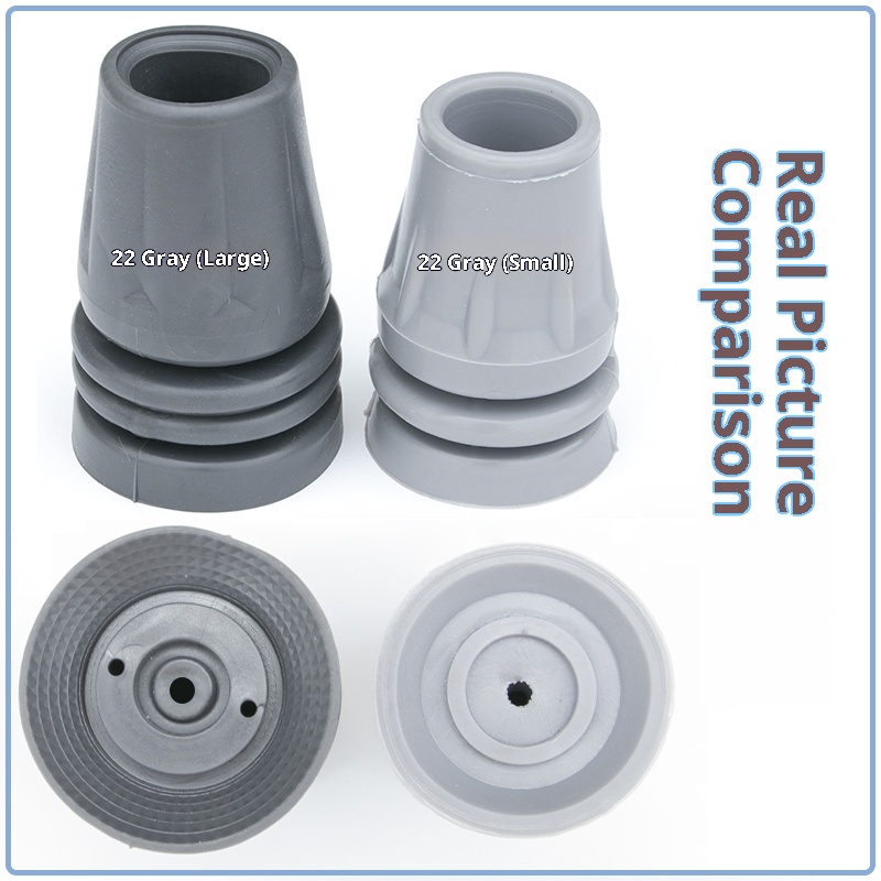 Accessoires pour béquilles doubles sous les aisselles 001 Canne à quatre roues Aide à la mobilité Housse de chaise Coussinet antidérapant en caoutchouc résistant à l'usure Doux_voghion.com