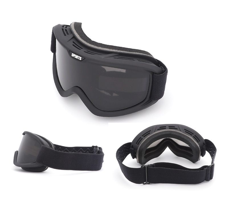 Gafas de esquí y montaña para nieve, resistentes al viento, de doble capa, antivaho y transfronterizas, graduadas (001)._voghion.com