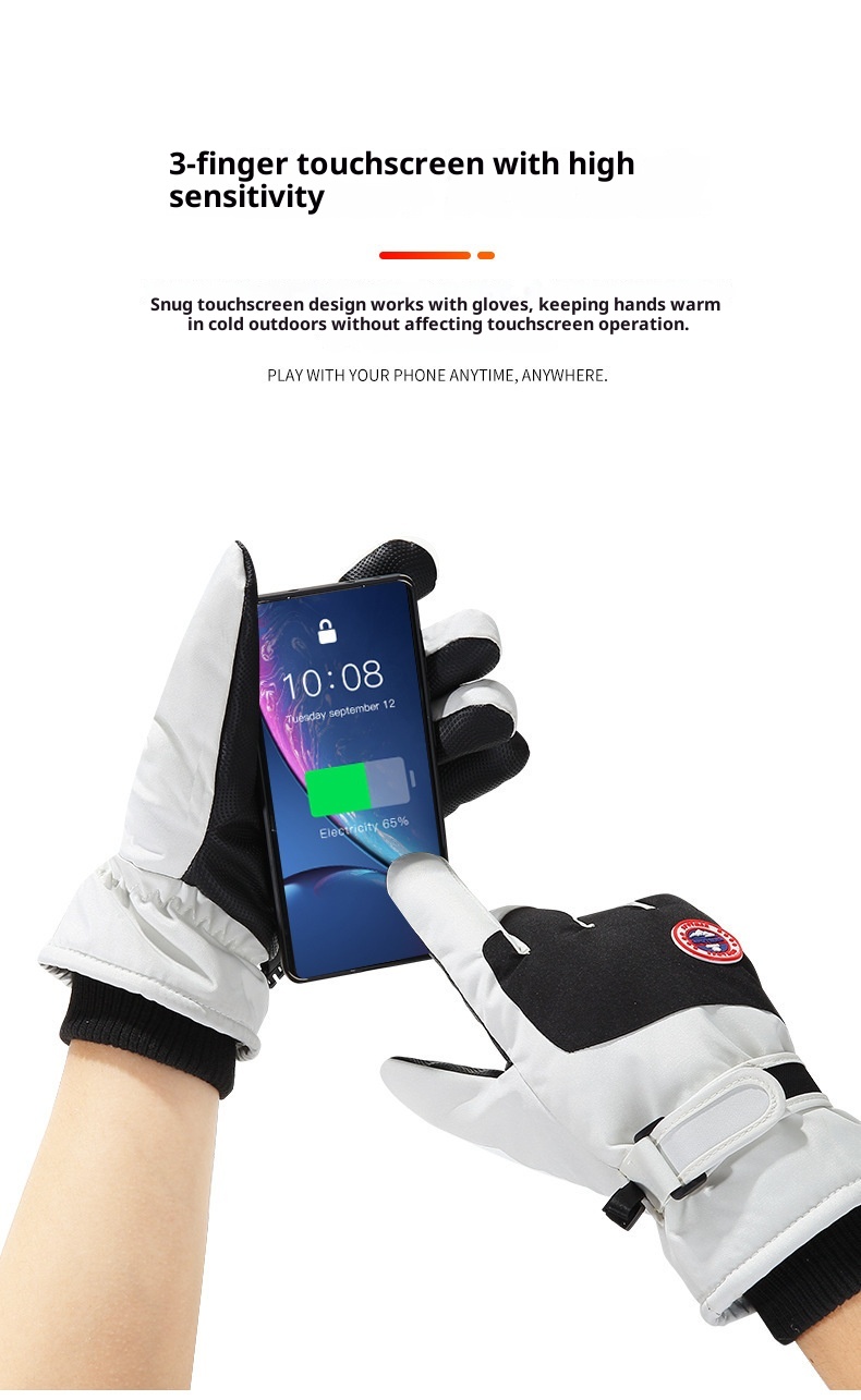 001 Ski Y8 Herfst Winter Koppel Mannen Vrouwen Rijden Warm Fleece Gevoerd Verdikt Touchscreen Sport Koudebestendig Dik Katoen_voghion.com