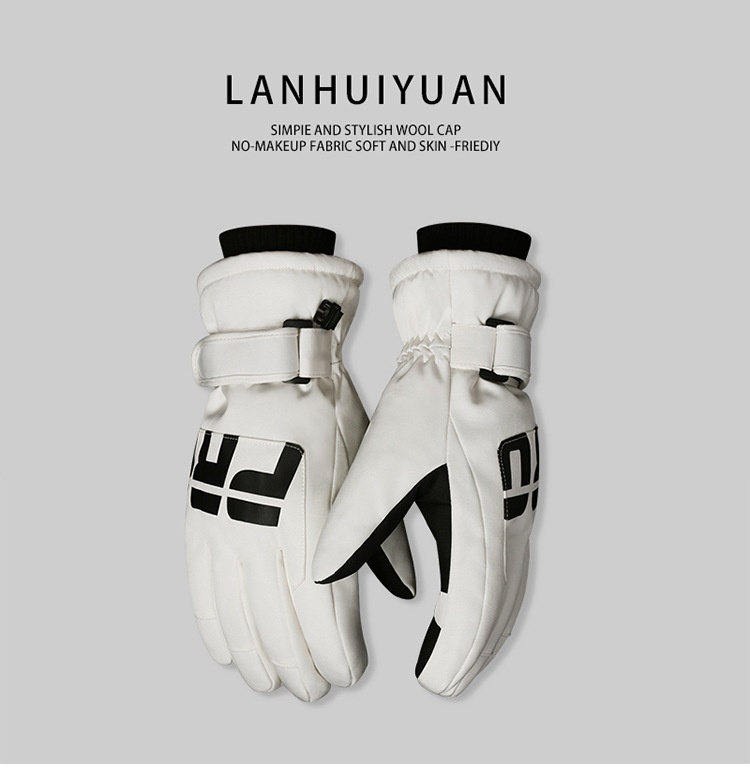 Gants d'hiver Northeast pour hommes, résistants au froid et au gel, doublés en polaire épaisse, compatibles avec les écrans tactiles de ski et de cyclisme pour femmes._voghion.com