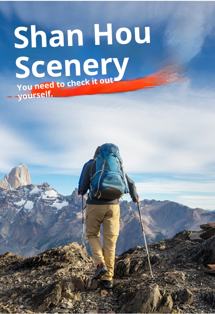 001 Direkt vom Hersteller: Ultraleichter, teleskopierbarer Trekkingstock aus Kohlefaser – ideal zum Wandern, Klettern und Trekking._voghion.com