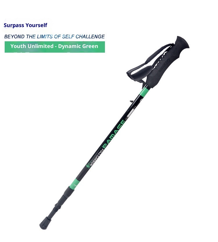 001 Muma Ren Zaino da trekking in lega di alluminio, ammortizzatore, pieghevole, regolabile, telescopico, da viaggio, per sci e trekking_voghion.com