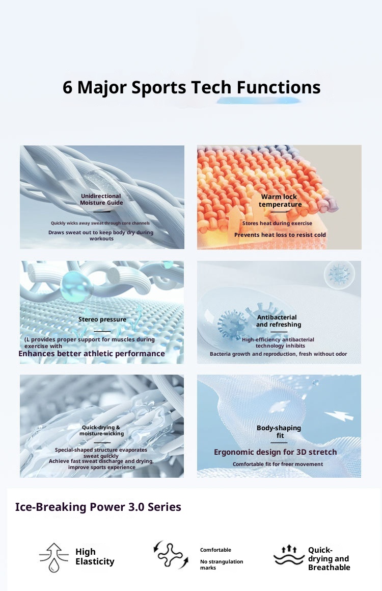 001 Quick-Dry Clothing For Children, Thermal Compression Functional Underwear, Boys And Girls Sweat-Wicking Breathable Set,_voghion.com