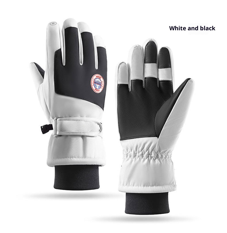 ActiveGo Ski Winter Warmth Cold Protection Thickened Anti-Slip Waterproof Outdoor Mountaineering Riding Touch Screen Warm Gloves_voghion.com