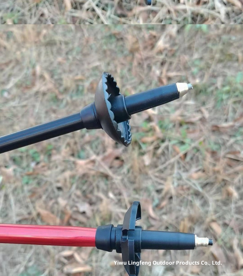 001 Bastone da trekking all'ingrosso in acciaio al tungsteno al carbonio Punte in metallo duro Accessori Bastone da passeggio per esterni Dropshipping_voghion.com