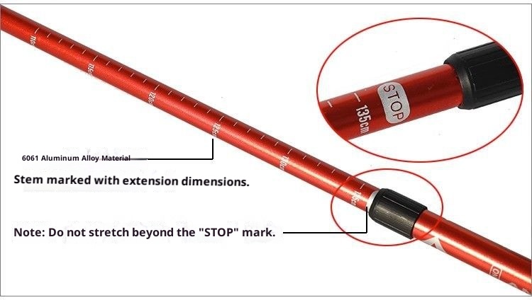 001 Pole Accessories Hiking Stick Protective Cover Anti-Slip Head Trekking Tourist Poles Dropshipping_voghion.com