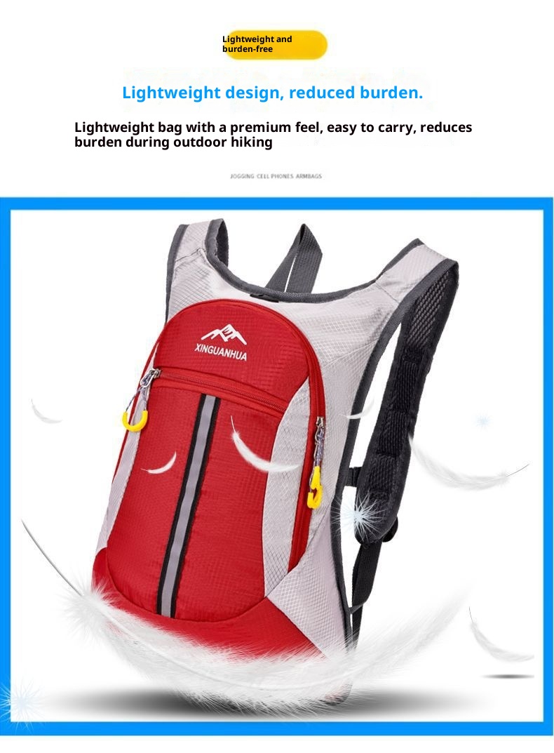 001 Leichter, wasserdichter Fahrradrucksack für Outdoor-Aktivitäten wie Radfahren, Wandern und Sport – auch für Damen und Herren geeignet._voghion.com