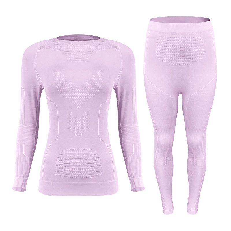 001 Merino Yünlü Hızlı Kuruyan Giysiler Erkekler Kadınlar Açık Hava Yürüyüşü Kayak Termal İç Çamaşırı Nem Emici Sonbahar ve Kış_voghion.com