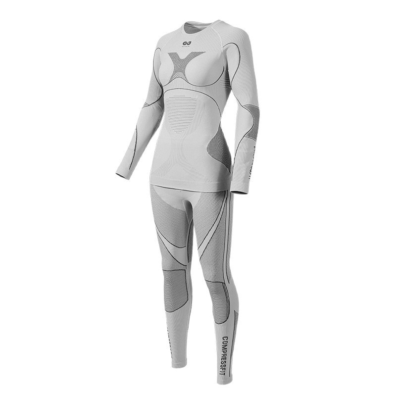 001 Outdoor-Skibekleidung, schnelltrocknend, für Damen und Herren, Schneeradfahren, schweißableitende Thermounterwäsche, Sportunterwäsche-Set_voghion.com