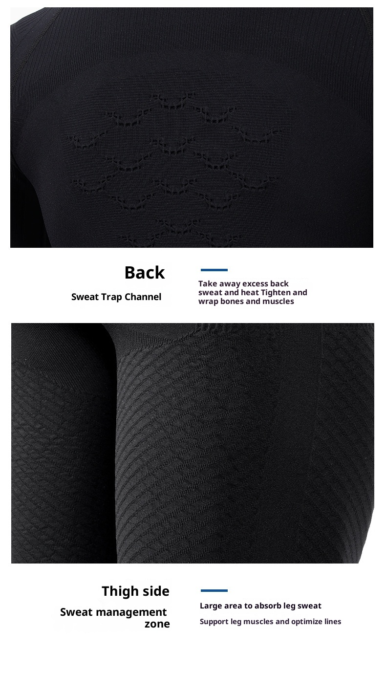 001 Men's Quick-Dry Skiing Jacket Winter Outdoor Cycling Running Mountaineering Sports Functional Compression Base Layer_voghion.com