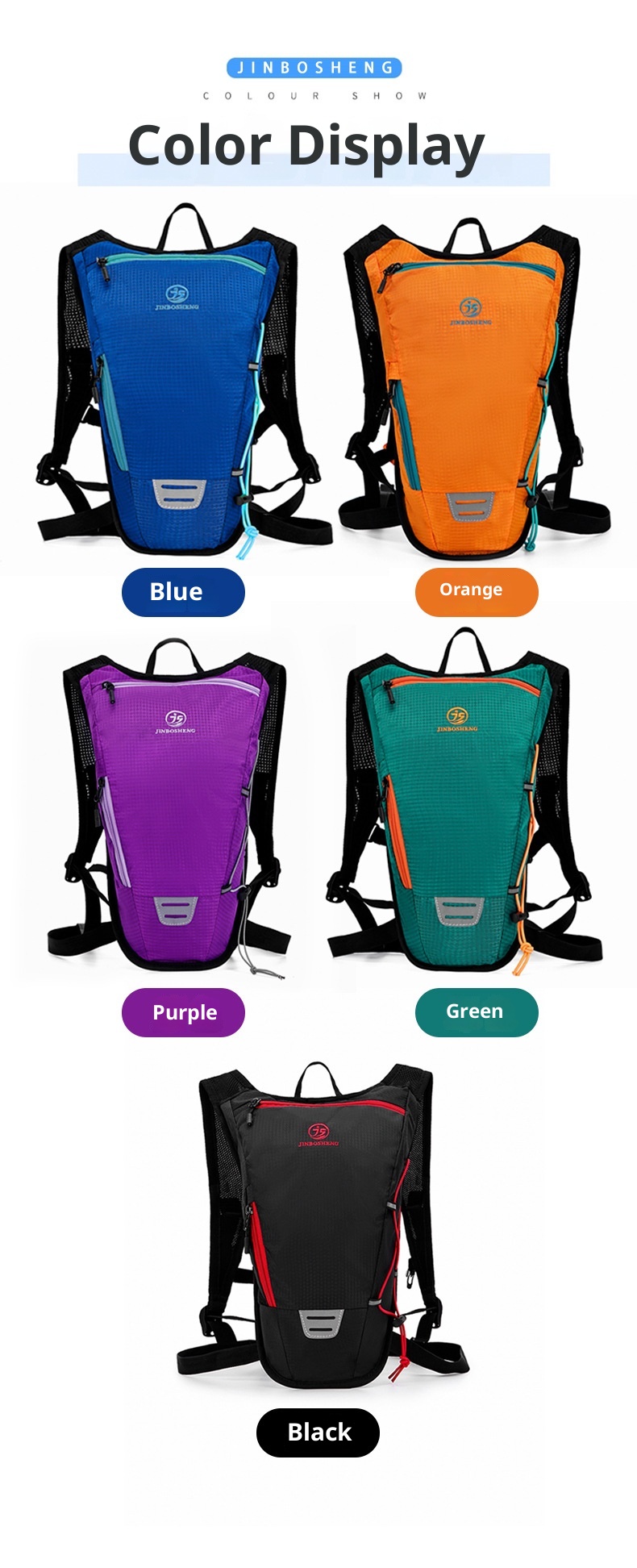 Sac à dos de sport léger pour le cyclisme, la randonnée, la moto, le vélo et l'alpinisme (modèle 001) - Homme et femme_voghion.com